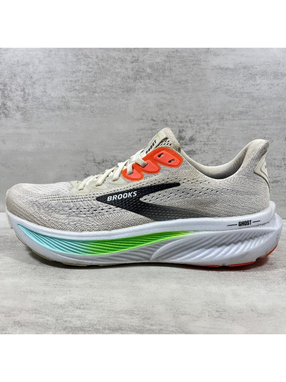 Brooks Ghost 17 Running Shoes - Men's Size 9 - White